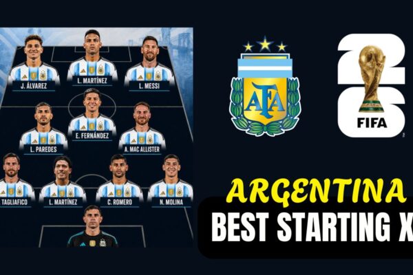 Argentina's best XI for the World Cup 2026