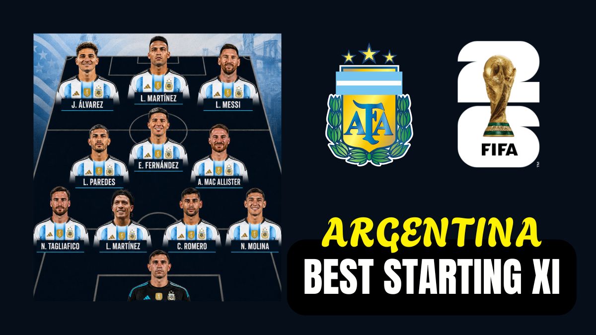 Argentina's best XI for the World Cup 2026