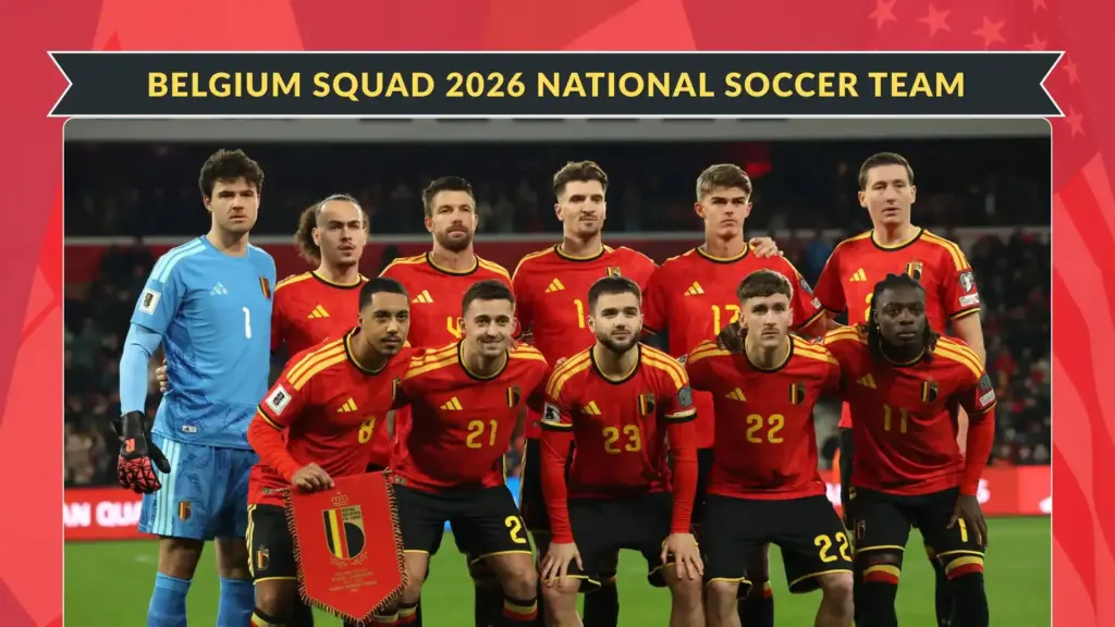 Belgium World Cup 2026 Squad – Full Official List of 26 Players Revealed 2 Belgium World Cup 2026 Squad of Final 26 Players