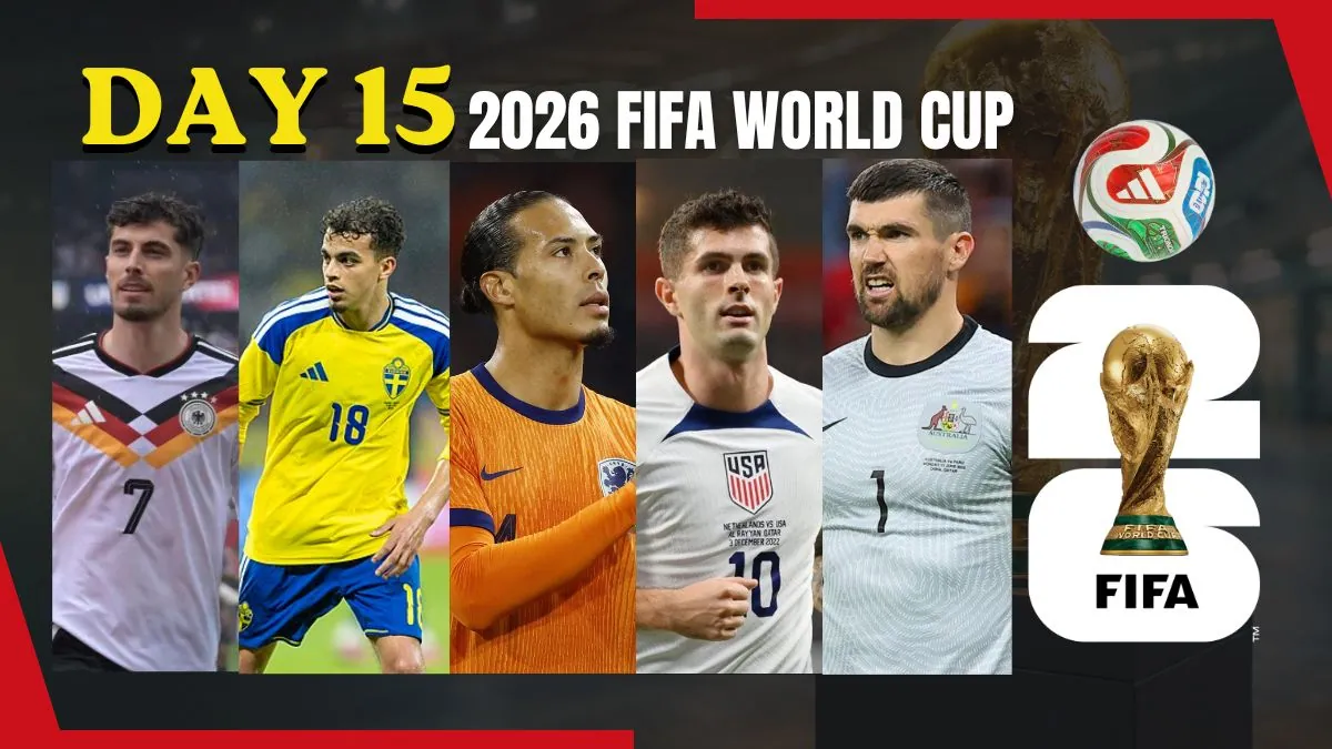FIFA World Cup 2026 Day 15 – Schedule Today (Thursday, June 25)