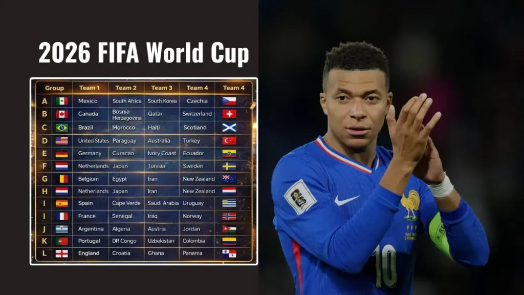 FIFA World Cup 2026 Fixtures, Dates and Stadiums 2 FIFA World Cup 2026 Fixtures Full 104 Match Overview