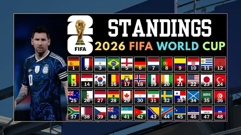 FIFA World Cup 2026 Standings Table All 12 Groups, Teams & Complete Guide