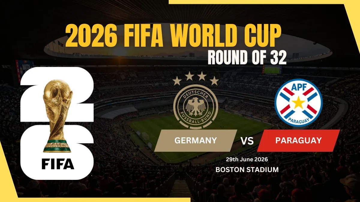 Germany vs Paraguay 2026 FIFA World Cup round of 32