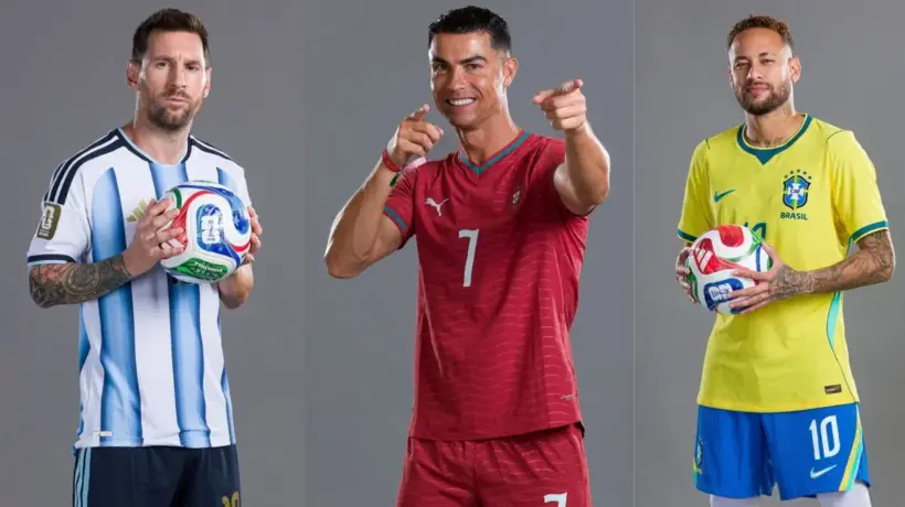 Lionel Messi vs Cristiano Ronaldo vs Neymar share the greatest rivalry in football history, dominating the sport for nearly two decades.