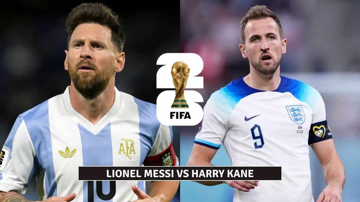 Lionel Messi vs Harry Kane at World Cup 2026