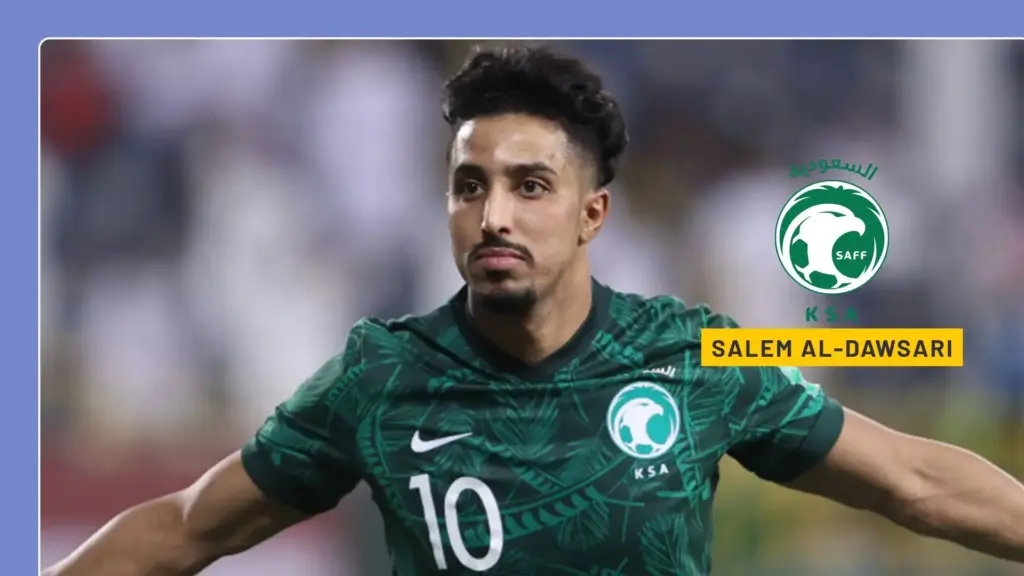 Saudi Arabia vs Uruguay Preview, Time, Lineups & Prediction-2026 World Cup 3 Salem Al-Dawsari — Saudi Arabia