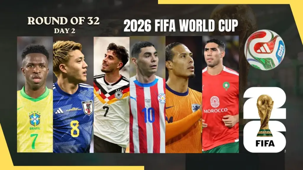 Today's FIFA World Cup 2026 Round of 32 Schedule (Day 19 - Monday, June 29)