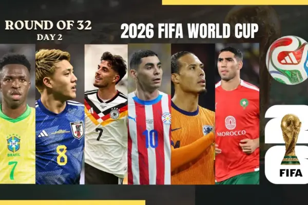 Today's FIFA World Cup 2026 Round of 32 Schedule (Day 19 - Monday, June 29)