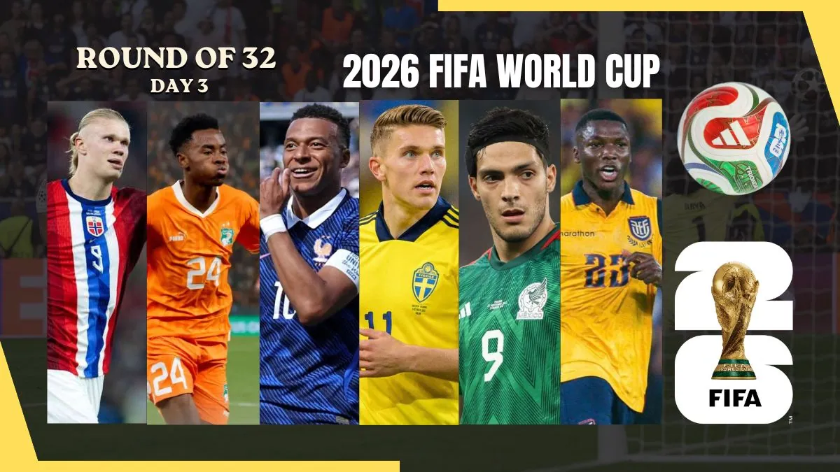 Today's FIFA World Cup 2026 Round of 32 Schedule (Day 20 - Tuesday, June 30)