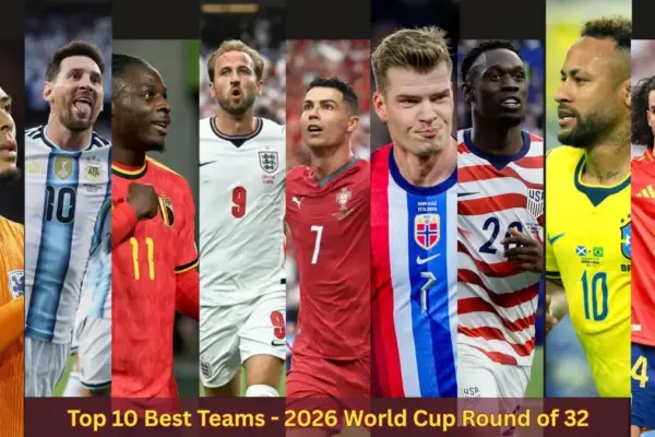 Top 10 Best Teams in the Round of 32 of the 2026 World Cup Round of 32