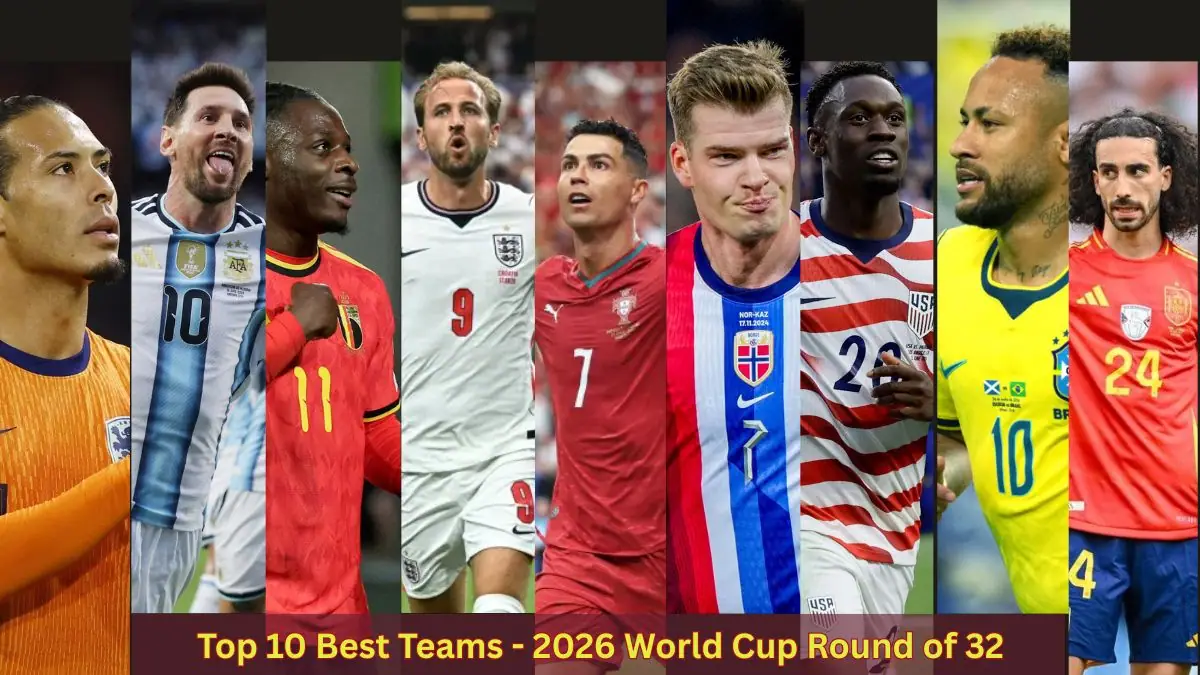 Top 10 Best Teams in the Round of 32 of the 2026 World Cup Round of 32