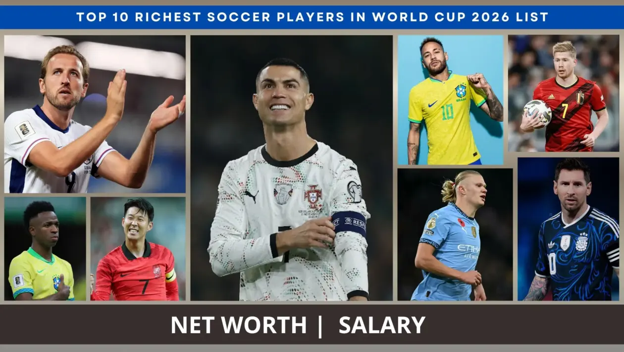 Top 10 Richest Soccer Players in World Cup 2026