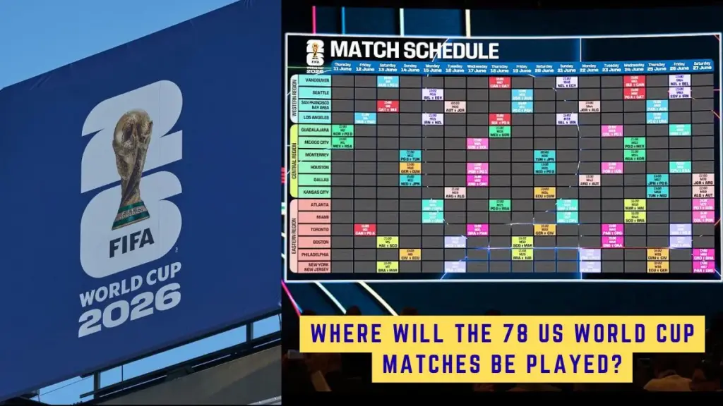 Where Will the 78 US World Cup Matches Be Played