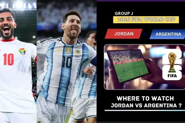 Where to Watch Jordan vs Argentina in the United States and Global TV