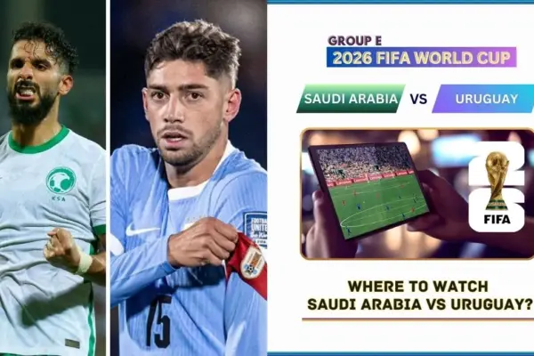 Where to Watch Saudi Arabia vs Uruguay in the United States and Global TV