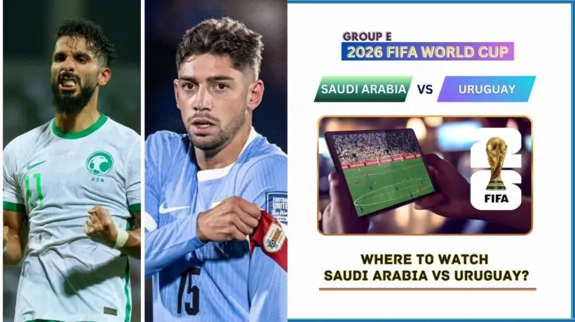 Where to Watch Saudi Arabia vs Uruguay in the United States and Global TV