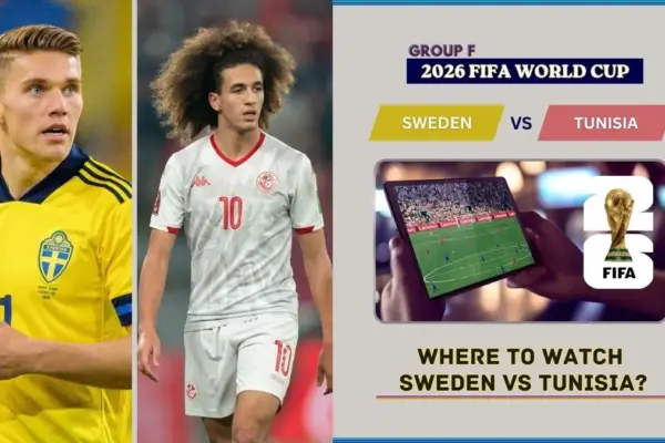 Where to Watch Sweden VS Tunisia in the United States and Global TV