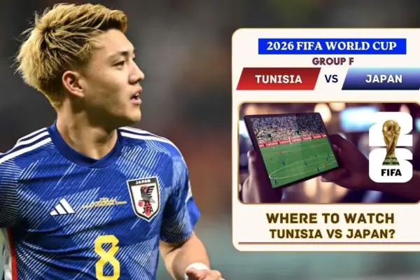 Where to Watch Tunisia vs Japan in the United States and Global TV