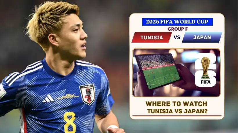 Where to Watch Tunisia vs Japan in the United States and Global TV