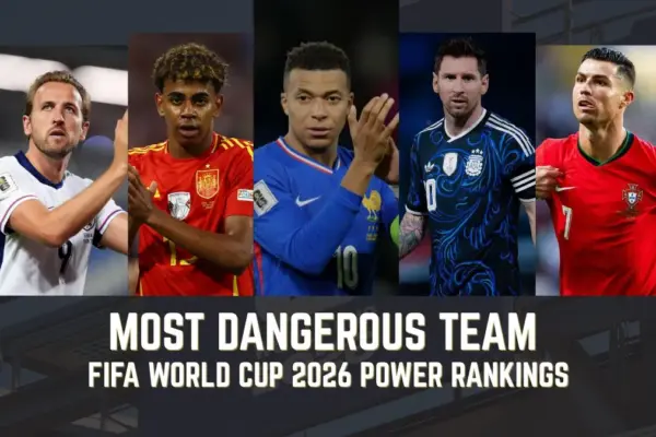 Who is the most dangerous team in the FIFA World Cup 2026 Power Rankings