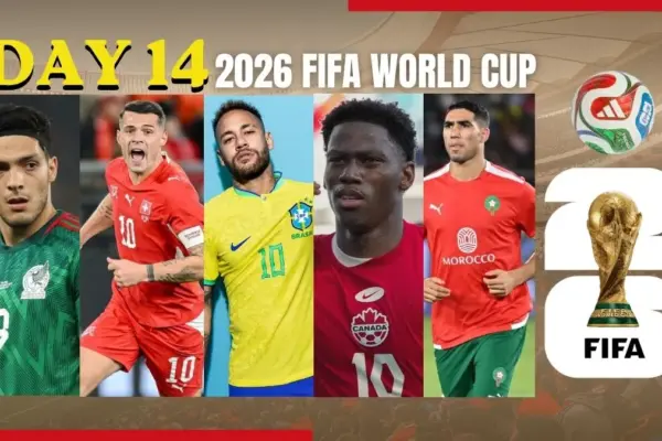 World Cup 2026 Schedule Today – Day 14 (24 June)