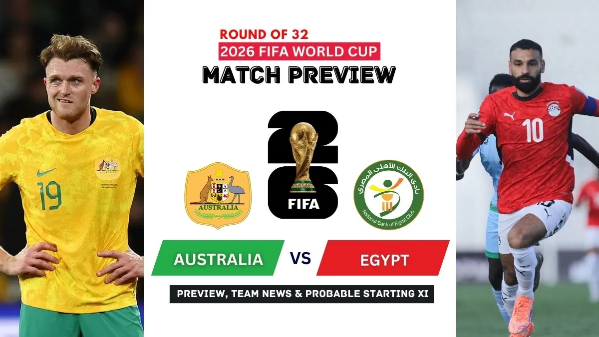 Australia vs Egypt Prediction: Will History Change in the 2026 World Cup Round of 32? 1 Australia vs Egypt Prediction Will History Change in the 2026 World Cup Round of 32