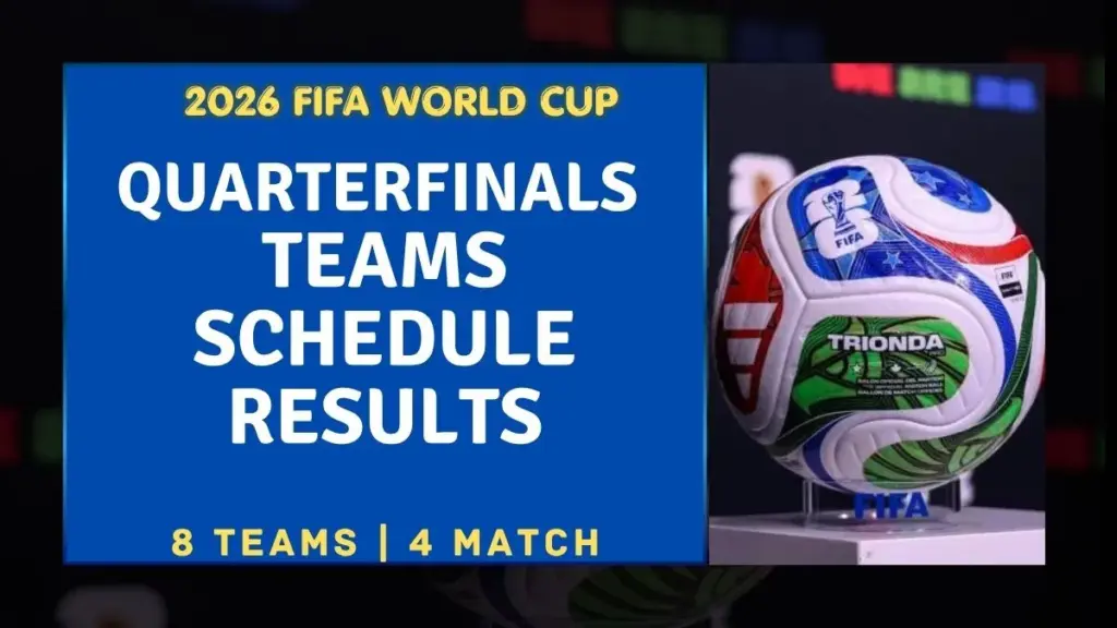 FIFA World Cup 2026 Quarterfinals: Full Schedule, Venues, Possible Teams & Predictions 2 FIFA World Cup 2026 Quarterfinals Schedule