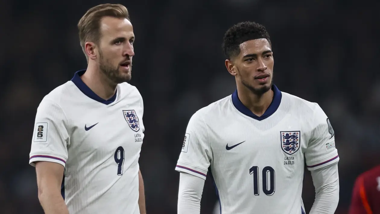 Jude Bellingham and Harry Kane in the 2026 FIFA World Cup