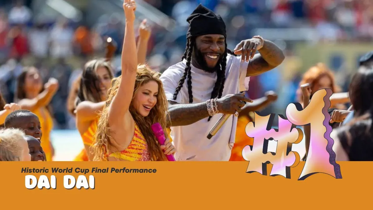 Shakira’s “Dai Dai” Still Dominates Charts After Historic World Cup Final Performance