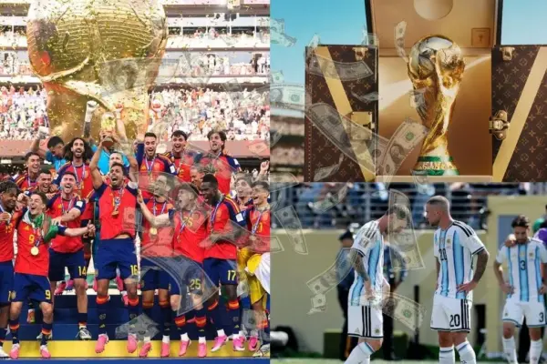 Spain Bank $50 Million as World Cup Champions, but how much will Argentina Take Home