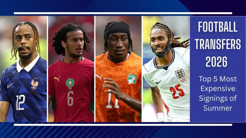 Biggest Football Transfers of 2026: Every Major Summer Deal Ranked 3 Top 5 Most Expensive Signings of Summer 2026