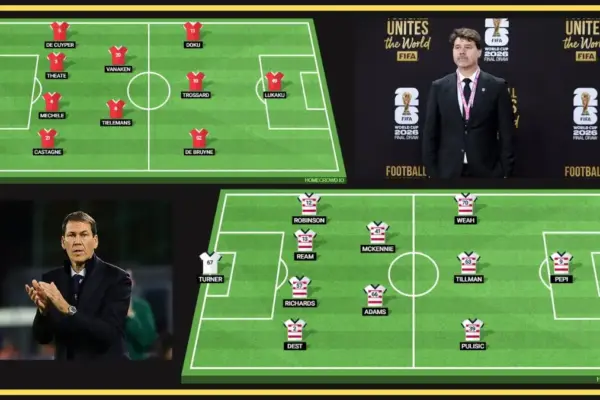 United States Predicted Lineup vs Belgium Injury Update Ahead of World Cup Round of 16