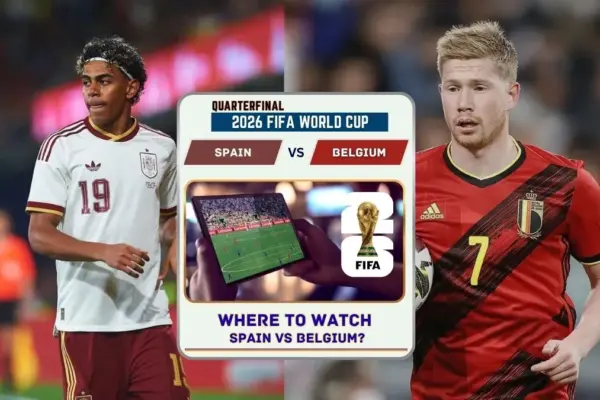 Where to Watch Spain vs Belgium in the United States and Global TV