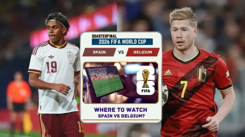 Where to Watch Spain vs Belgium in the United States and Global TV