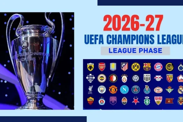 2026-27 Champions League League Phase Draw Date, Time, Rules, and How It Works
