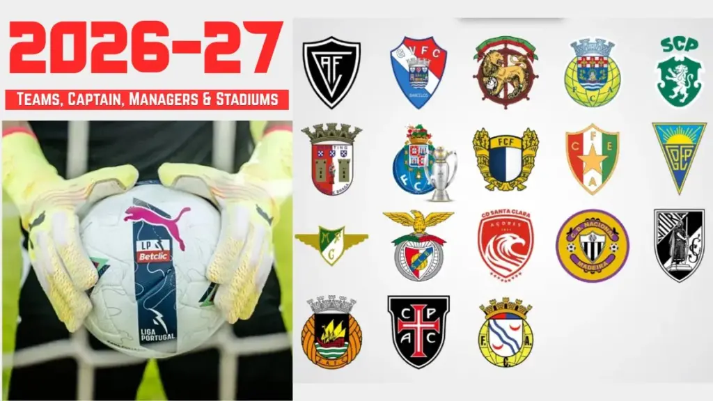 2026-27 Primeira Liga 2 2026-27 Primeira Liga Teams, Managers & Home Stadiums