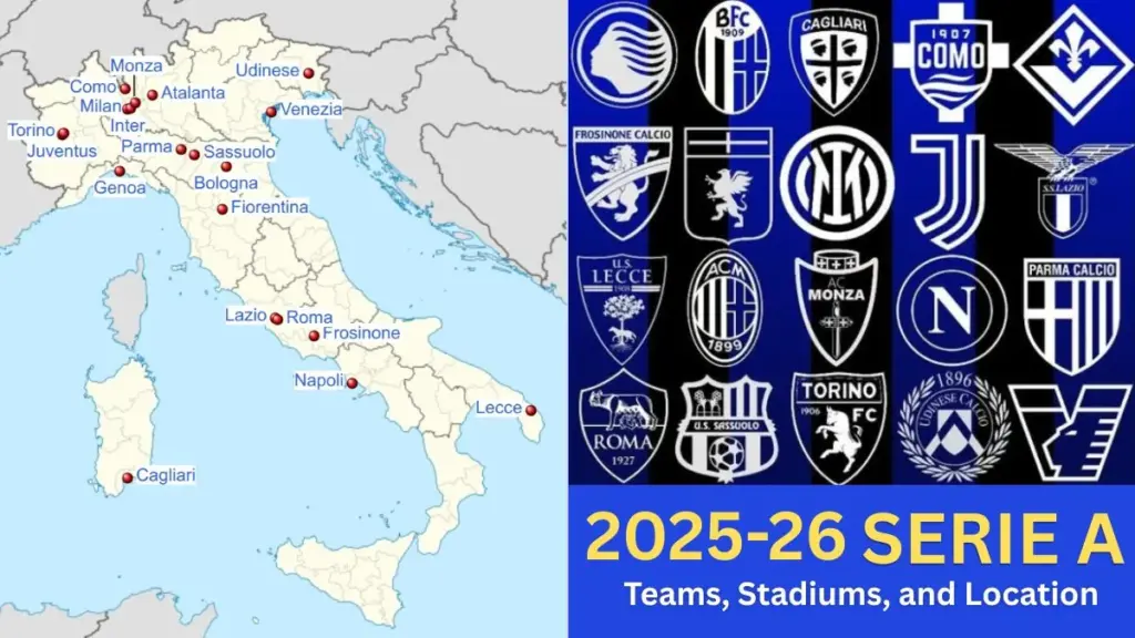 2026-27 Serie A Teams, Managers, Stadiums, Standings, Sponsorship and Broadcasters 2 2026-27 Serie A Teams, Stadiums, and Location