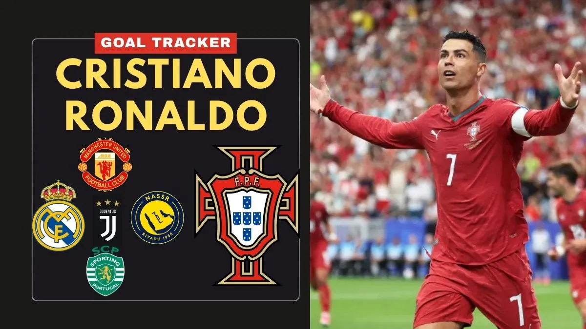 Cristiano Ronaldo goal tracker Breakdown by Club and Country