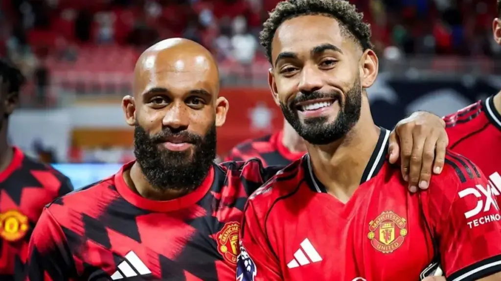Manchester United Player Bryan Mbeumo and Matheus Cunha